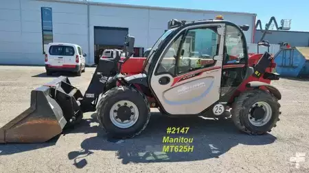 Telescopic forklift rigid 2021  Manitou MT625H (4)