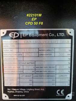 4-wiel elektrische heftrucks 2022  EP Equipment CPD 50 F8 Li-Ion (10)