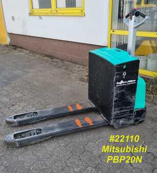 Porta-paletes elétrico 2015  Mitsubishi PBP20N PREMIA ES (1)