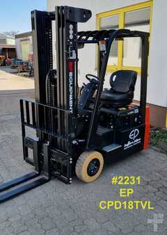 3-wiel elektrische heftrucks 2021  EP Equipment CPD18TVL (1)