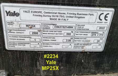 Transpaleta eléctrica 2022  Yale MP25X (8)