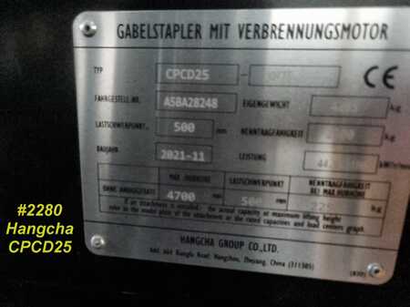 Chariot élévateur diesel 2021  HC (Hangcha) CPCD25-XH7F (5)