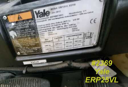 4-wiel elektrische heftrucks 2018  Yale ERP 25 VL (8)