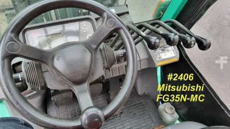 Wózki gazowe 2014  Mitsubishi FG35N-MC (7)