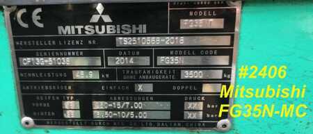Treibgasstapler 2014  Mitsubishi FG35N-MC (9) 