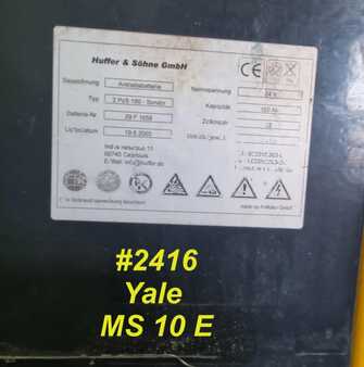 Wózek wysokiego podnoszenia 2006  Yale MS 10 E (5)