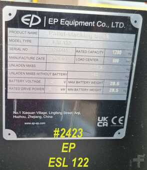 Stoccatore 2024  EP Equipment ESL 122 Li-Ion (4)