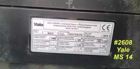 Apilador eléctrico 2018  Yale MS 14 (5)