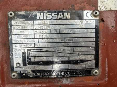 3-wiel elektrische heftrucks 2005  Nissan N01L18HQ (9)