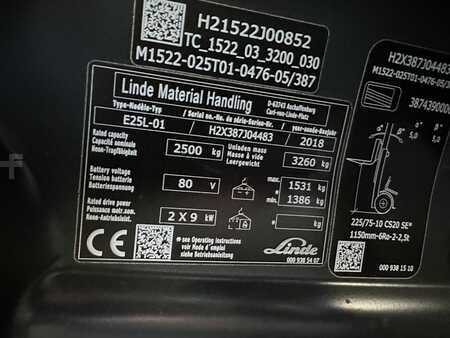 Elektro 4 Rad 2018  Linde E25L-01 (7)