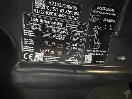 Elektro 4 Rad 2018  Linde E25L-01 (6)