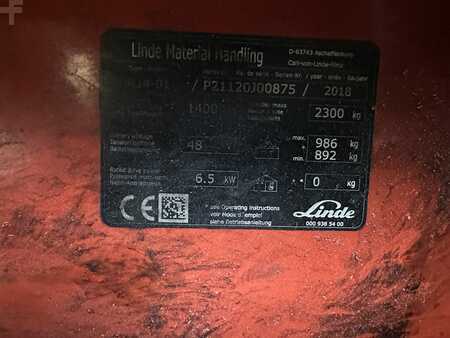 Reach Truck 2018  Linde R14-01 (7)