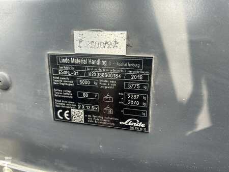 Elektro čtyřkolový VZV 2016  Linde E50HL-01 (10)