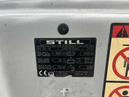 3-wiel elektrische heftrucks 2015  Still RX20-16 (9)
