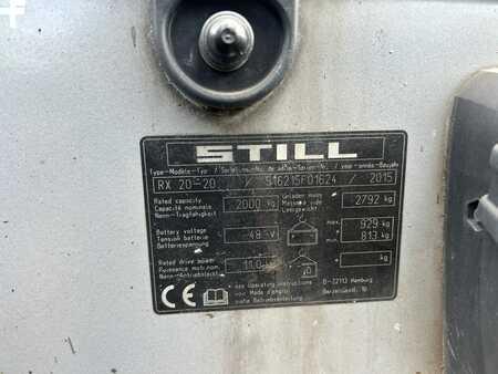 3-wiel elektrische heftrucks 2015  Still RX20-20, New Battery!!! (10)