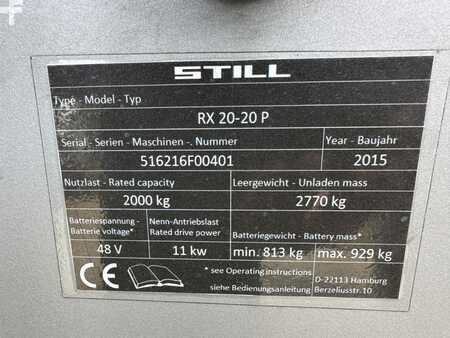 Elektro čtyřkolový VZV 2015  Still RX20-20P (6)