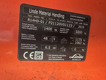 Reach Truck 2019  Linde R14HD-01 (9)