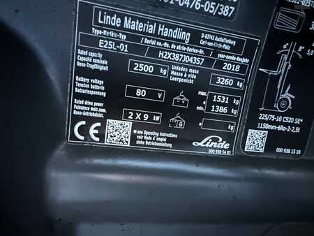 Sähkö - 4 pyör 2018  Linde E25L-01 (10)