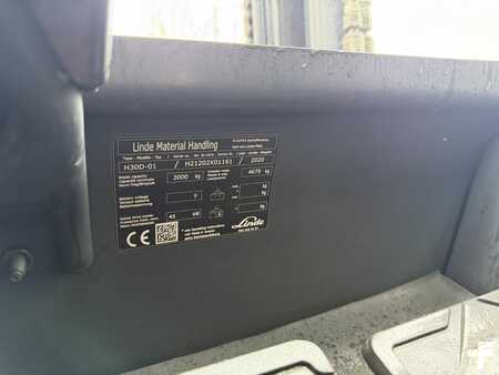 Diesel gaffeltruck 2020  Linde H30D-01 (9)