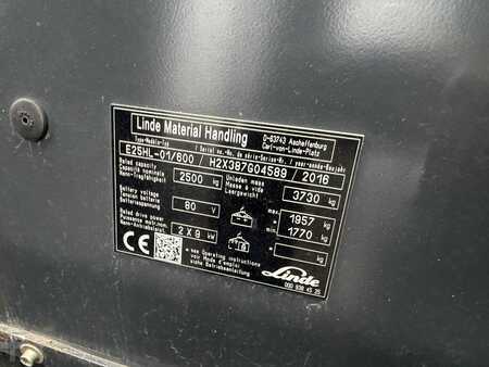 Chariots électriques à 4 roues 2016  Linde E25HL-01/600 (10)