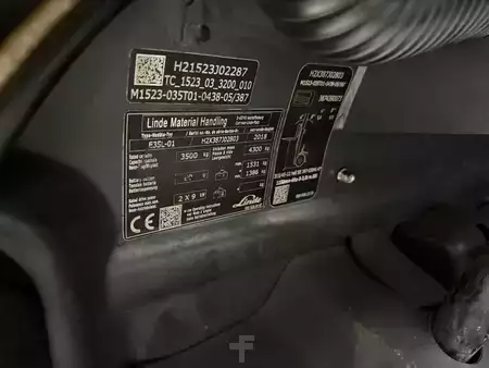 Carrelli elettrici 4 ruote 2018  Linde E35L-01 (10)