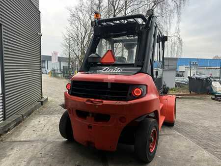 Diesel gaffeltruck 2011  Linde H50D-01 (3)