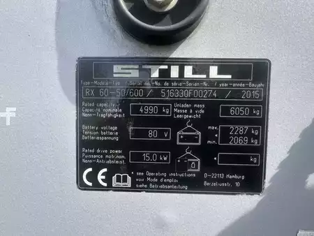 Eléctrica de 4 ruedas 2015  Still RX60-50/600 (6)