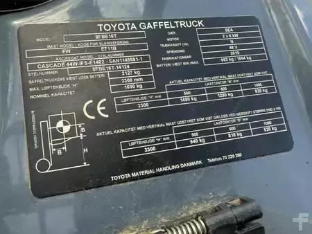Elektro 3 Rad 2019  Toyota 8FBE16T (9)