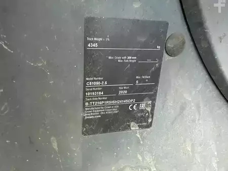 Empilhador a gás 2020  Crown C-51050-25 (7)