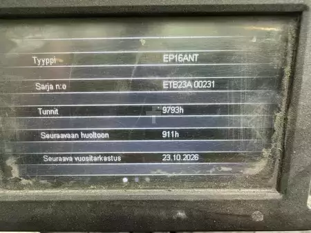 Elektro tříkolové VZV 2020  CAT Lift Trucks EP16ANT (8)