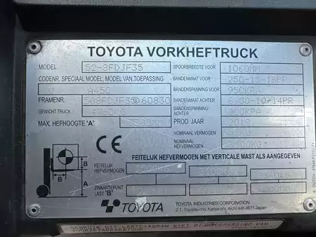 Diesel Forklifts 2018  Toyota 52-8FDJF35 (10)