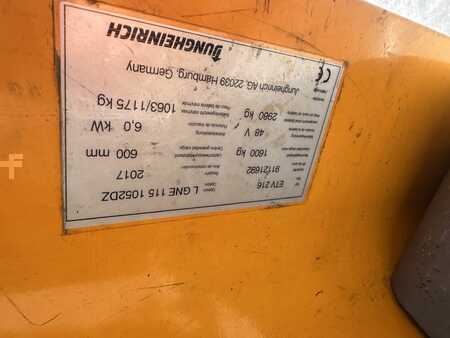 Reach Truck 2017  Jungheinrich ETV 216 Baujahr 2017 / Akku 2017 / HH 10,52 Meter (6)