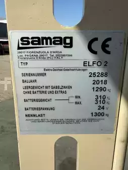 Retráctil 2018  Samag ELFO 2 Baujahr 2018 Stunden  1592 Hubhöhe 6500 (7)