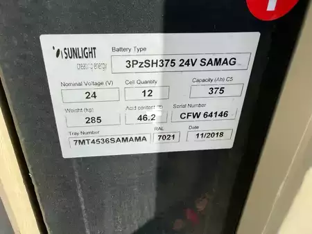 Retráctil 2018  Samag ELFO 2 Baujahr 2018 Stunden  1592 Hubhöhe 6500 (8)