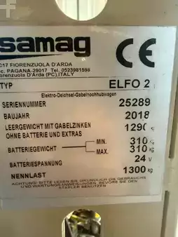 Retráctil 2018  Samag ELFO 2 Baujahr 2018 Stunden  1414 Hubhöhe 6500 (7)