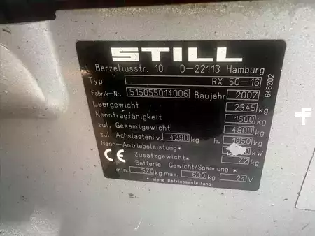 Elektro 3 Rad 2007  Still Still R 50-16 Baujahr 2007 / Akku zellen  2020 (4)