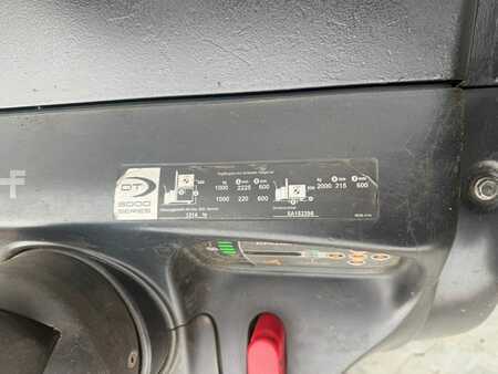 Apilador eléctrico 2014  Crown DT 3040 Baujahr 2014/  Stunden 5325 Akku 2022 (6)