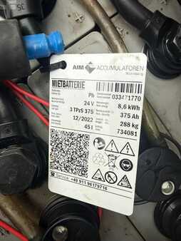 Apilador eléctrico 2014  Crown DT 3040 Baujahr 2014/  Stunden 5325 Akku 2022 (8)