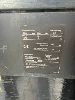 Apilador eléctrico 2015  Crown DT 3040 Baujahr 2015/  Stunden 4305 Akku 2022 (7)