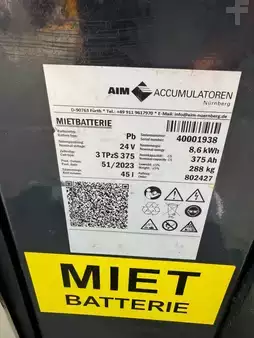 Hochhubwagen 2016  Crown ETi 4000 Baujahr 2016/ Akku 2023 Triplexmast Initialhub (7)