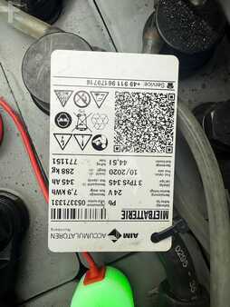 Apilador eléctrico 2017  Crown DT 3040 Baujahr 2017/  Stunden 5108 Akku 2020 (6)