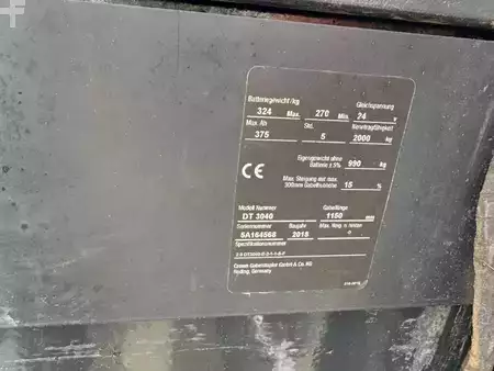 Pallestabler 2018  Crown DT 3040 Baujahr 2018/  Stunden 5502 Akku 2018 (9)