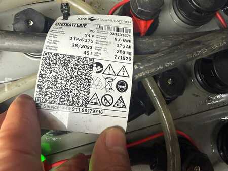 Apilador eléctrico 2019  Crown DT 3040 Baujahr 2019/  Stunden 5190 Akku 2023 (7)