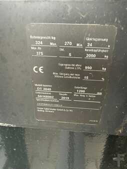 Ledestabler 2019 Crown DT 3040 Baujahr 2019/ Stunden 4942 Akku 2023 (4)