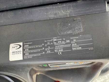 Magasemelésű béka 2018  Crown WT 3040 Baujahr 2018/ Stunden 4526 Akku Bj 2019 (5)