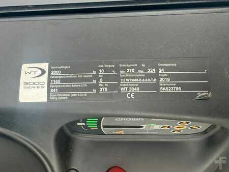 Magasemelésű béka 2019  Crown WT 3040 Baujahr 2019/ Gabellänge 2400 (6)