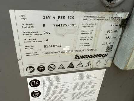 Recogepedido vertical 2020  Jungheinrich EKS 310s Baujahr 2020/ HH 6,8M/ TOP ZUSTAND (8)