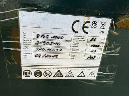 Elektro 3 Rad 2001  Jungheinrich EFG 15 Baujahr 2001 Akku 2019  Antriebsschaden (8)