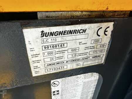 Ruční vysokozdvižný vozík 2005  Jungheinrich EJC 110 Baujahr 2005 HH 2,9 M/ Stunden 12815 (5)