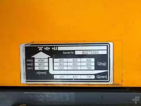 Apilador eléctrico 2007  Jungheinrich ERC 212 Baujahr 2007 Hubhöhe 4009 Akku 2017 (4)